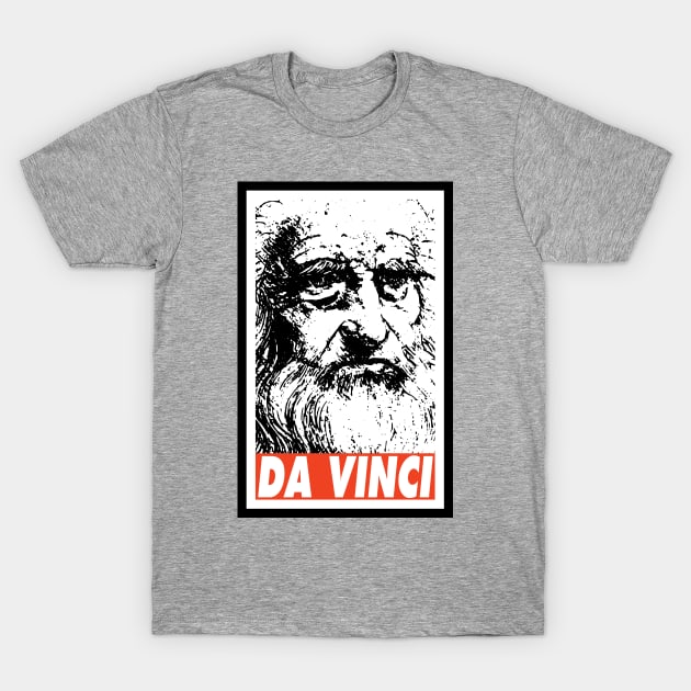 DA VINCI T-Shirt by Nerd_art